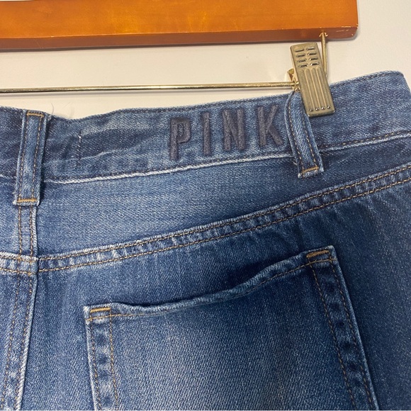 [PINK] Denim Jean Shorts - Picture 3 of 4
